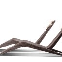 Et par liggestole af polyrattan flet, Keops Collection