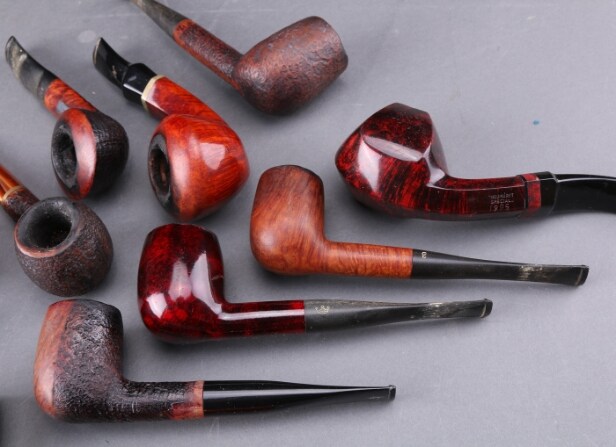 Erik Nørding, Stanwell m.fl. Samling piber af bruyere (14)