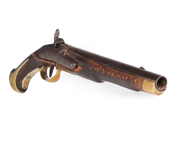Danish percussion pistol M/1807