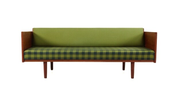 Hans. J. Wegner. Daybed / briks, teaktræ, model GE-259, tidlig model
