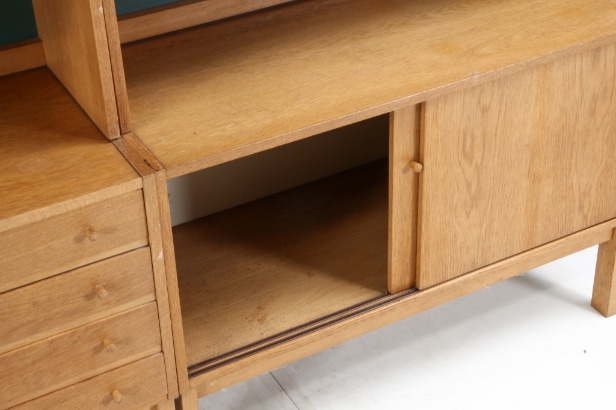 Royal Board shelving system, oak