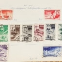 LOT 102. EUROPE. Original lot in 5 old albums with Russia/Soviet (best), France, Belgium and Germany