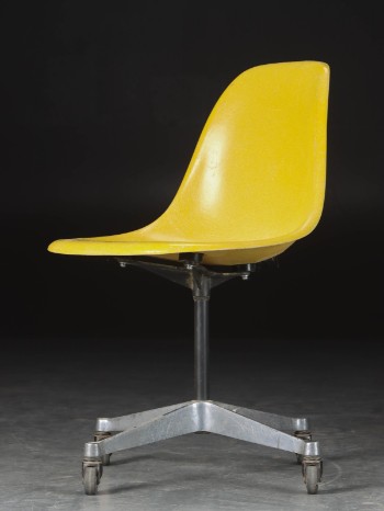 Charles Eames. Vintage kontorstol af glasfiber