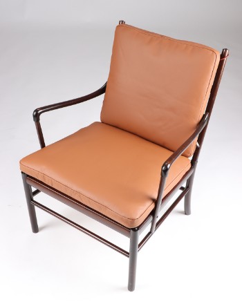 Hyndesæt til Ole Wanschers Colonial Chair, model PJ 149, cognac læder (2)