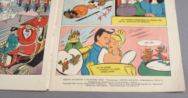 Walt Disney's Anders And & Co. Nr. 2, 3, 4 fra årgang 2 1950 samt Nr. 8, 9, 10, 11, 11B og 12. 2. årgang, 1950 (9)