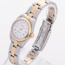 Rolex Oyster Perpetual dameur af 18 kt. guld og stål ref. 67183