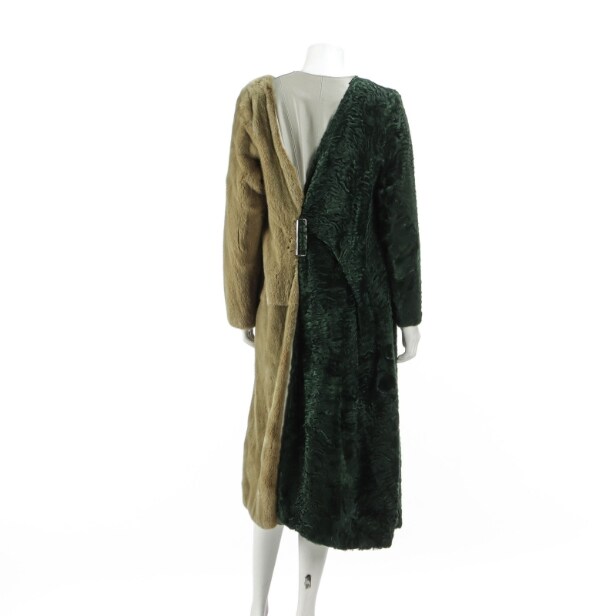 6862 - Freya Dalsjø for Kopenhagen Fur. Unique mink fur coat. str. 38