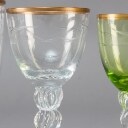 Lyngby 'Mågeglas' m/guldkant (42)