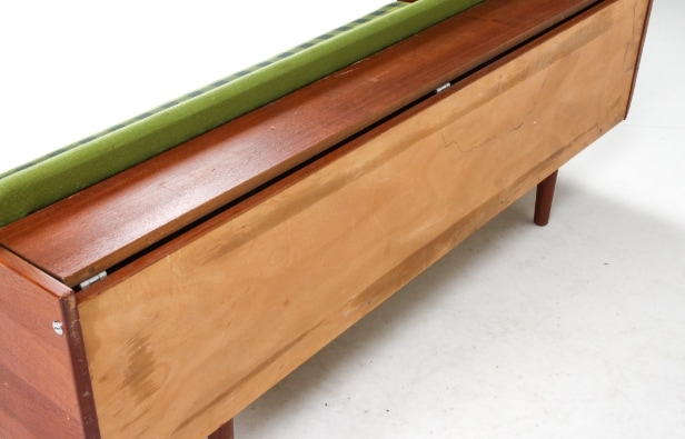 Hans. J. Wegner. Daybed / briks, teaktræ, model GE-259, tidlig model