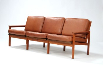Illum Wikkelsøe. Tre-pers sofa, model Capella