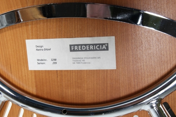 Nanna Ditzel for Fredericia Furniture. Sæt på seks 'Trinidad' stole, model 3298 (6)