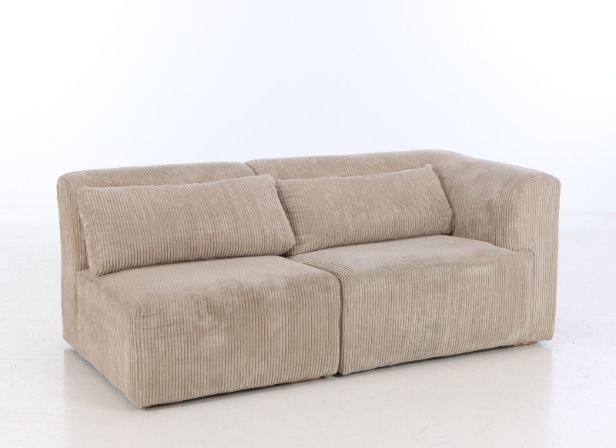 Living & more. Modulsofa - Model Karl. Beige (2)