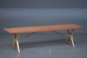 Sofabord af teak og eg, omkr. 1950erne