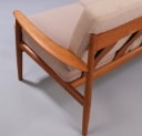 Grete Jalk for France & Søn. Sofa af teaktræ, model 118