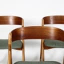 Henry Kjærnulf for Boltinge Stolefabrik. Sæt på seks stole, model '71' (6)