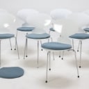 Arne Jacobsen. 8 stk 'Myren' stole (8)