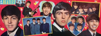 Engelsk plakat, All The Beatles, ca. 1964