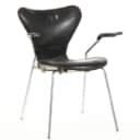 Arne Jacobsen. Seven armchair with armrests, model 3207