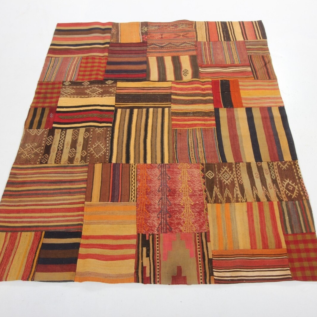 Persisk Patchwork 237 x 178 cm | Lauritz.com