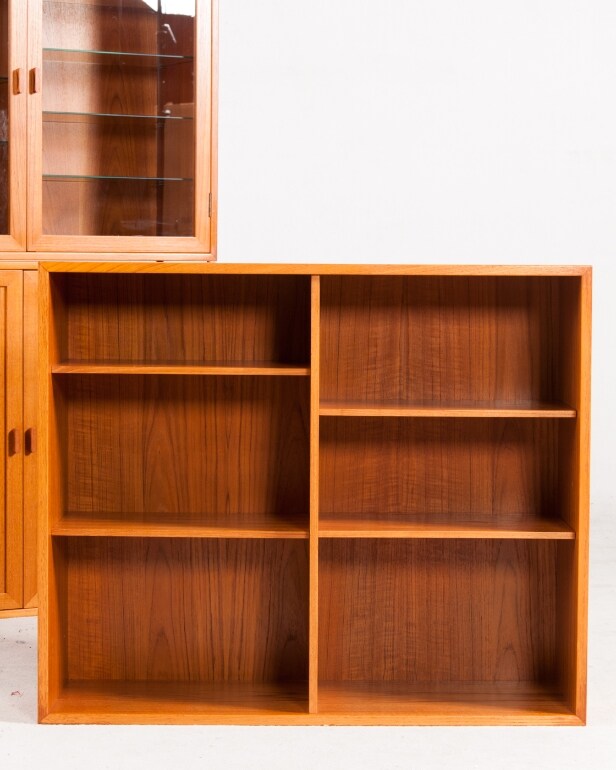 Kai Kristiansen, 3 skabe fra reolsystemet, fremstillet hos FM Furniture (Feldballes Møbelfabrik) i teak (3)