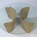 623. Sibast Furniture. Sofabord No. 7, hvidolieret eg