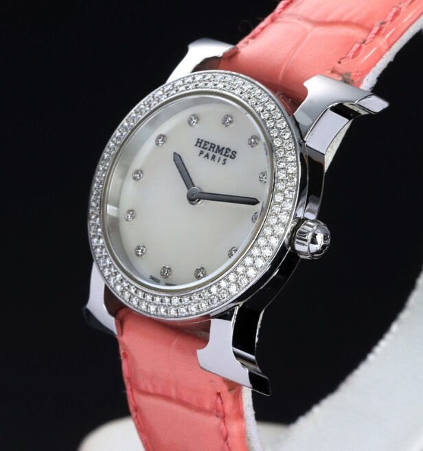 Women's wristwatch from Hermés, model Heure H, ref. HR1,230