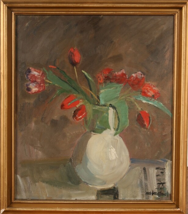 Mogens Vantore (1895-1977), Vase med blomster