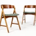 Henry Kjærnulf for Boltinge Stolefabrik. Sæt på seks stole, model '71' (6)