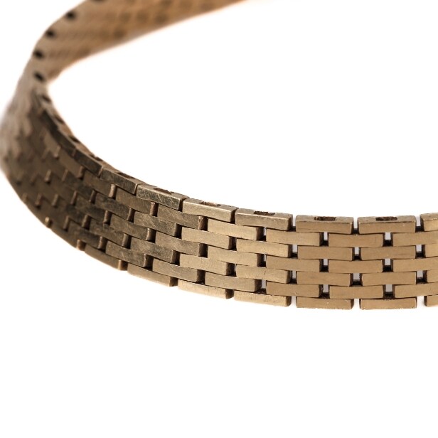S.V. Glymers Eftf. Brick bracelet of 8 kt. gold