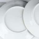 Royal Copenhagen. 'Butterfly' plates and bowl on foot, 19th century (7)