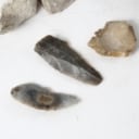 Denmark's antiquity. Collection of stone axes etc. made of flint (4)