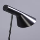 Arne Jacobsen (1901-1972). Floor lamp made of metal, color black