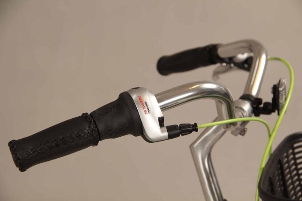 ECO2. Hvid unisex cykel. Model 'Retro'
