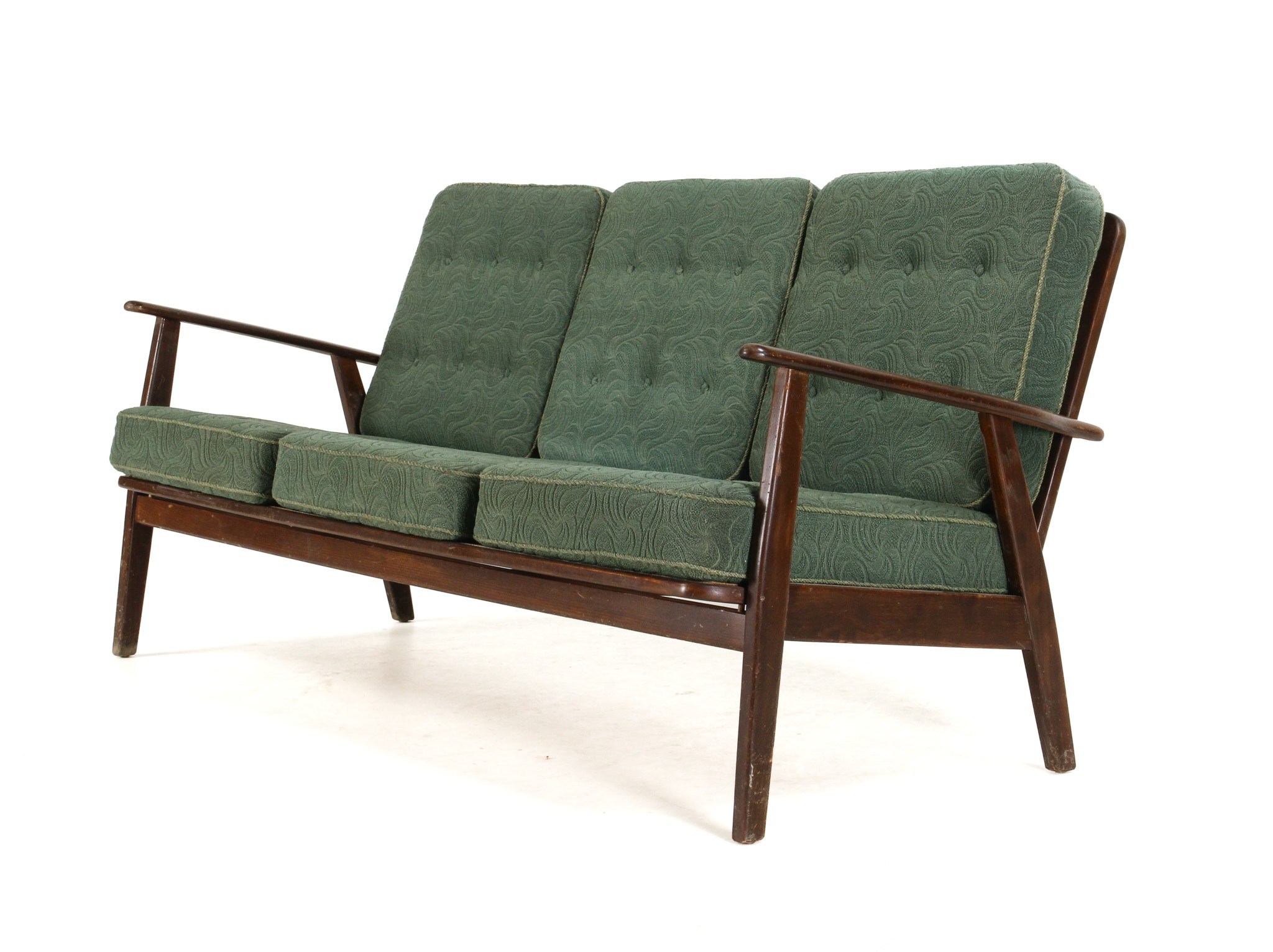 Danish furniture manufacturer. Three-seater sofa, 1950s