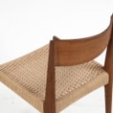 Poul Cadovius. 'Pia' chair, smoked oak