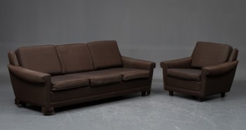 Dansk møbelproducent. Sofa og hvilestol 1970érne (2)