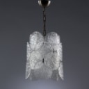 Italian Murano glass pendant from the 60s