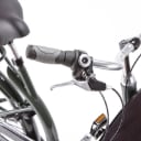 Enghouse tohjulet Long John ladcykel med Shimano-gear, mørkegrøn