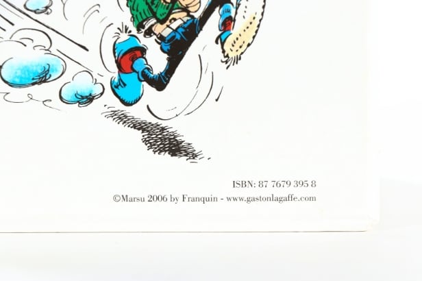 Egmont Serieforlaget. André Franquin / Marsu. Vakse Viggo-bøger bd. 1-7 i kassette.