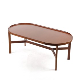 Rud Thygesen & Johnny Sørensen. Oval mahogany coffee table, model 7520