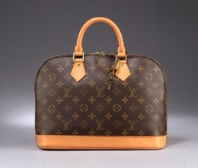 Louis Vuitton. 'Alma PM' håndtaske af Monogram Canvas