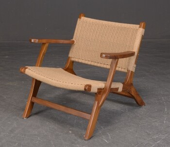 Cinas. Model Saga. Loungestol af teak