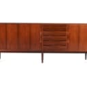 Arne Vodder. Low sideboard, rosewood, model 76