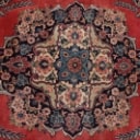 Persian Keshan carpet, 370 x 266 cm.