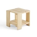 Gerrit Rietveld for HAY. Outdoor side table, L 49.5 cm, Crate Collection. Nature