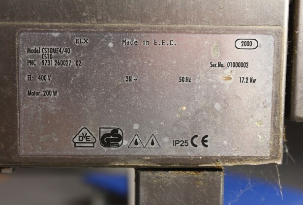 Electrolux stor industri ovn, model CS10ME4/40