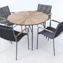 Cinas. Garden table and four chairs - Model Ellen & Mood (5)