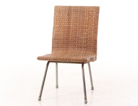 Thonet. Chair with wicker, model 'TF 02' - 1950s