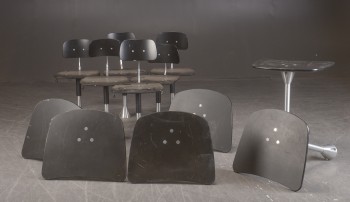 Jørgen Rasmussen for Engelbrechts. Seks borde og seks stole, lille (12)