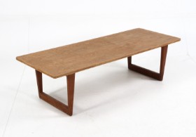 Børge Mogensen. Coffee table, solid oak